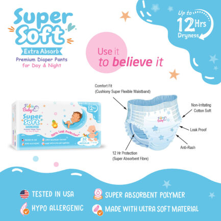 SuperSoft Extra Absorb Premium Diaper Pants - Image 6